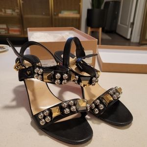 Christian Louboutin Pyrabubble Leather Sandals